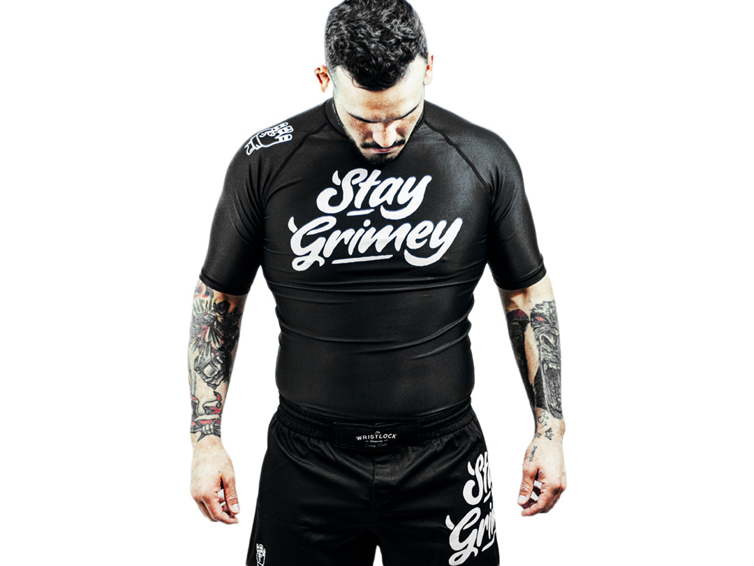 Stay Grimey Short Sleeve Rashguard