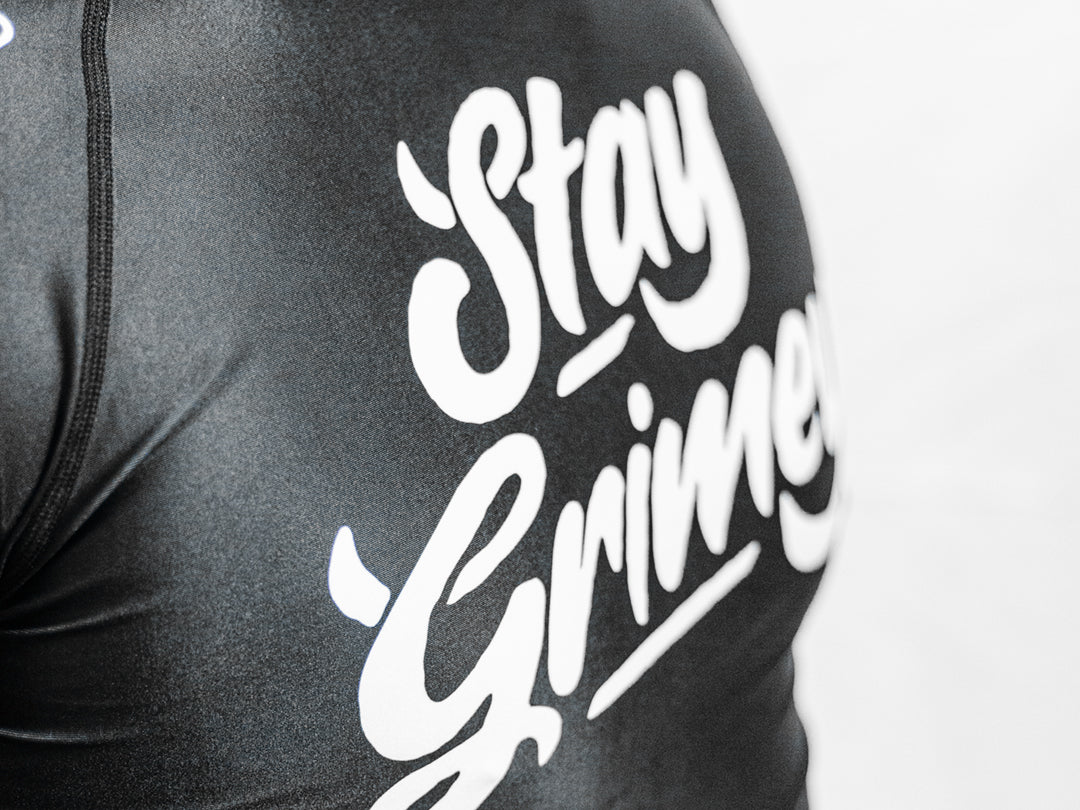 Stay Grimey Short Sleeve Rashguard